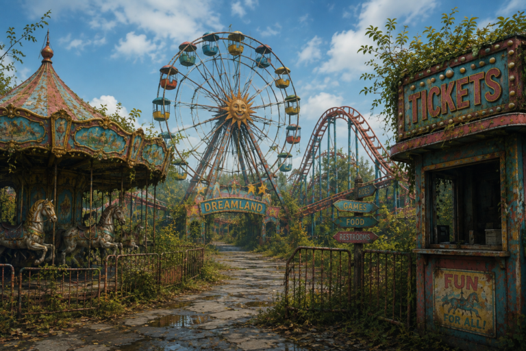 Dit is je kans: koop een verlaten pretpark!