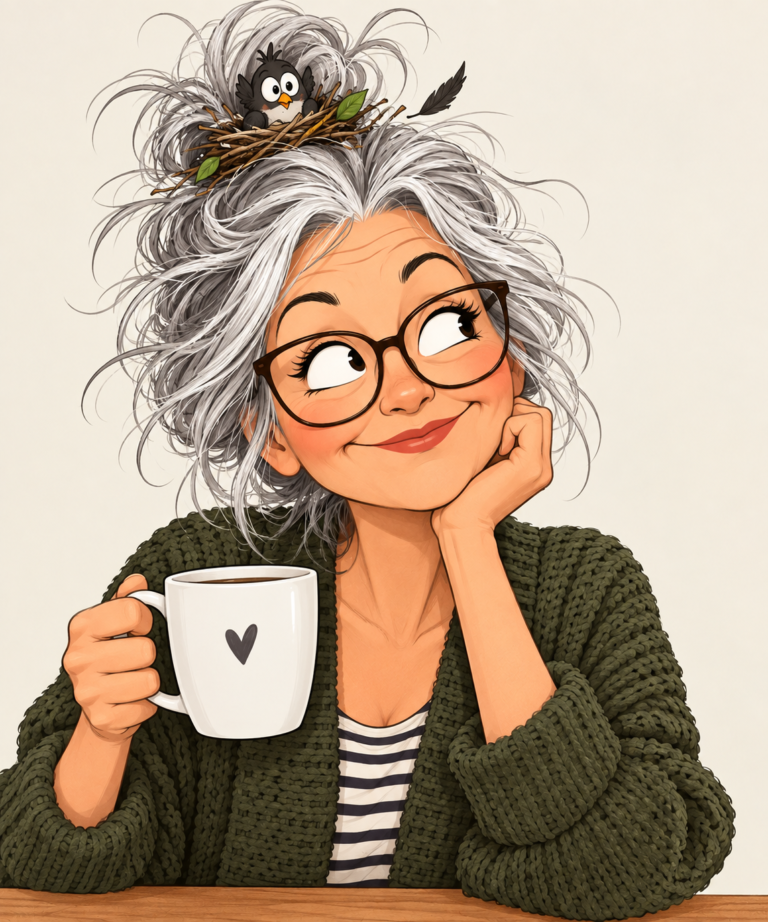 Je haar is te grijs… voor een vrouw